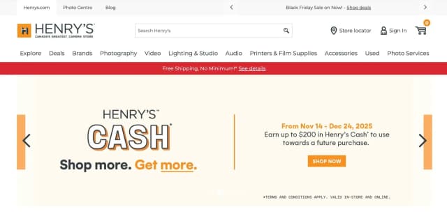 Henrys.com Promo Codes for April 2026