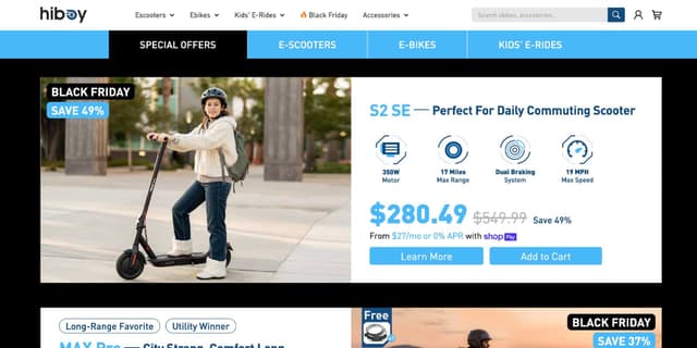 Hiboy.com Promo Codes for April 2026