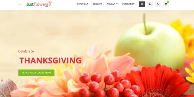 JustFlowers.com Promo Codes for April 2026