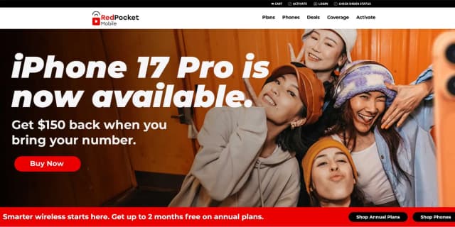 RedPocket.com Promo Codes for April 2026