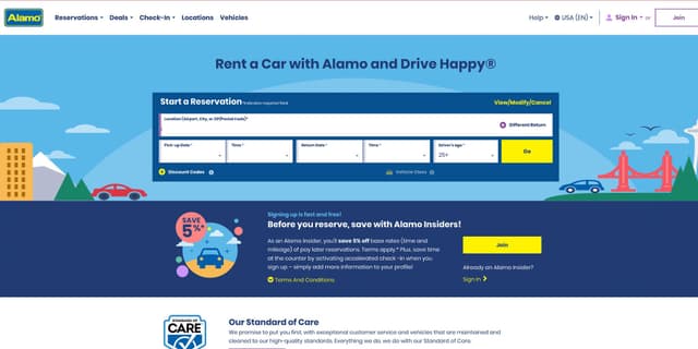 Alamo.com Promo Codes for April 2026