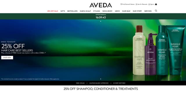 Aveda.com Promo Codes for April 2026