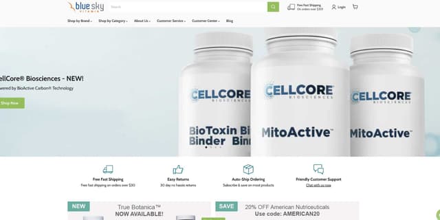 BlueSkyVitamin.com Promo Codes for May 2026