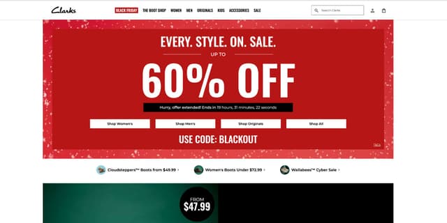 Clarks.com Promo Codes for April 2026