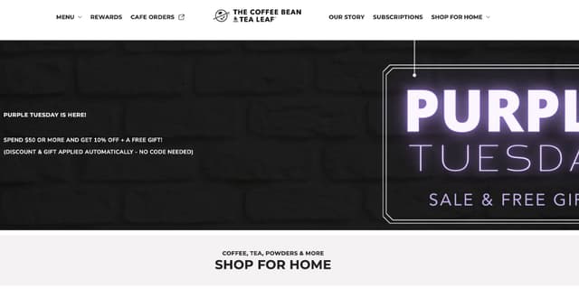 CoffeeBean.com Promo Codes for April 2026