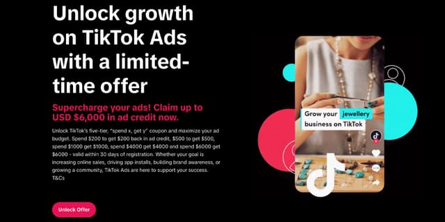 TikTok Ads (TikTok for Business) - Promo Codes and Deals for April 2026