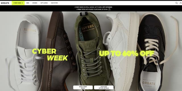 GREATS.com Promo Codes for April 2026