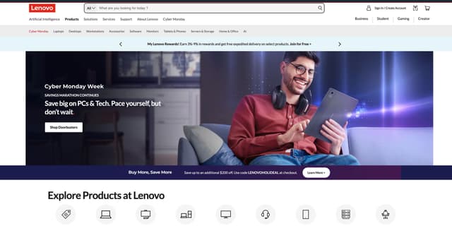 Lenovo.com Promo Codes for April 2026