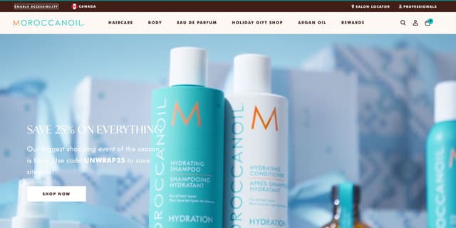 Moroccanoil.com Promo Codes for April 2026