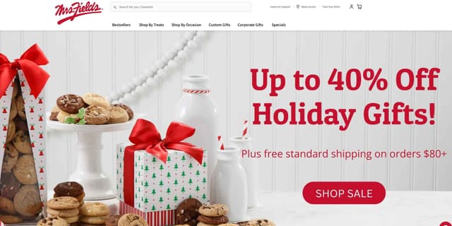 MrsFields.com Promo Codes for May 2026
