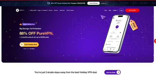 PureVPN.com Promo Codes for April 2026