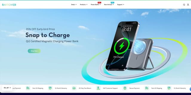 RAVPower.com Promo Codes for April 2026