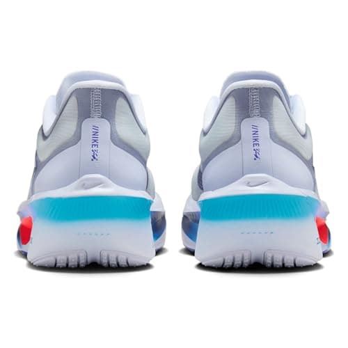 Nike Zoom Fly 6 Women's Road Racing Shoes (FN8455-004, Ghost/Football Grey/Blue Lightning/Blue Void)