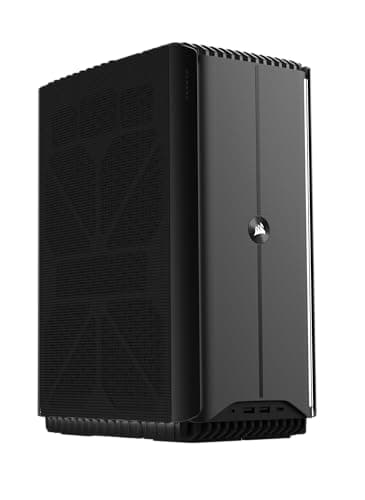 Corsair ONE i600 Gaming PC – Liquid Cooled Intel® Core™ Ultra 9 285K CPU, Liquid Cooled NVIDIA® GeForce RTX™ 5080 GPU, 64GB Vengeance DDR5 Memory, 2+2TB M.2 SSD – Metal Dark