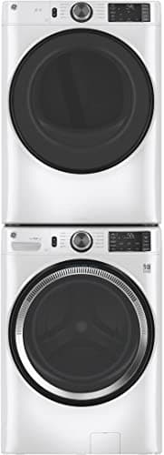 GE GFW550SSNWW 28" Front Load Washer with 4.8 cu. ft. Capacity UltraFresh Vent System with OdorBlock Microban Antimicrobial Technology and Built-in WiFi in White