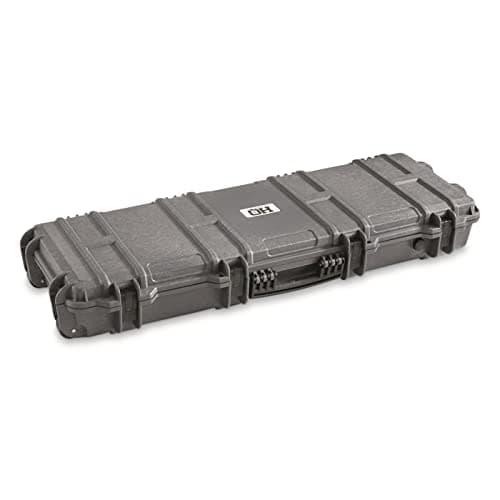TSA-Approved HQ ISSUE 43" Hard Tactical Rifle Case w/ Foam & Wheels
