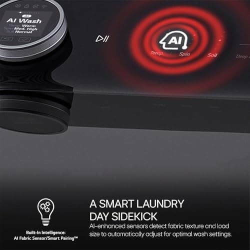 LG WT8600CB 5.5 Cu. Ft. Matte Black Mega Capacity Smart Top Load High-Efficiency Washer with Built-In Faucet