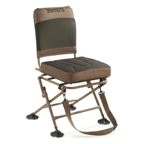 Guide Gear Huntrite 360° Swivel Hunting Chair - 300lb, Padded, Portable