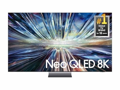 Samsung 65-Inch Class Neo QLED 8K QN900D Series Mini LED, Neo Quantum HDR Smart TV w/Dolby Atmos, Object Tracking Sound Pro, AI Motion Enhancer Pro, Alexa Built-in (QN65QN900D, 2024 Model)