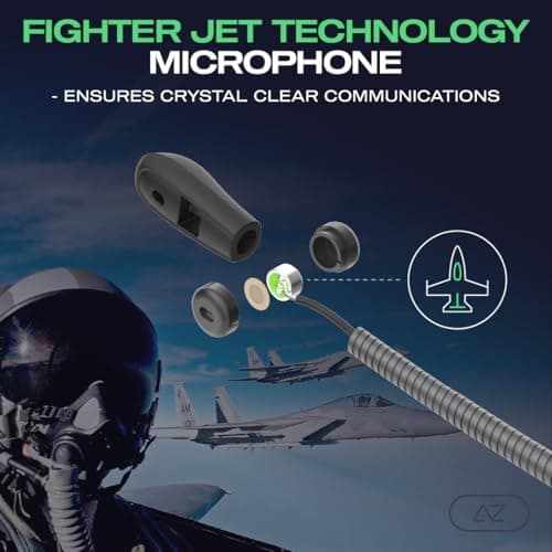 A-Spire - ANC Gaming Headset - Active Noise Cancellation - Noise Cancelling Flip-to-Mute Microphone - Mobile App - Lightweight - Windows PC - PS4 - PS5 - Xbox - Switch - Android - iOS - Mac