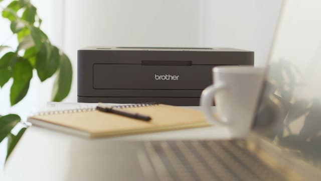Brother HL-L2460DW Wireless Compact Monochrome Laser Printer with Duplex, Mobile Printing, Black & White Output | Includes Refresh Subscription Trial(1), Works with Alexa