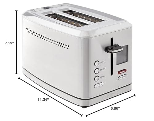 Cuisinart CPT-720 2-Slice Digital Toaster with MemorySet Feature, silver
