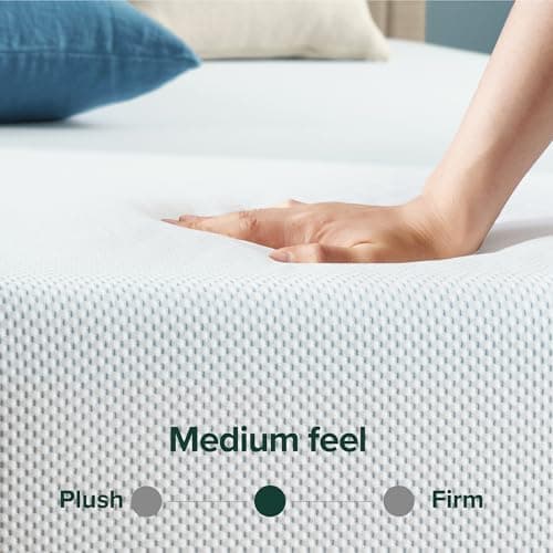 ZINUS 12 Inch Green Tea Cooling Memory Foam Mattress [New Version], Twin, Fiberglass Free, Medium Firmness, Cooling Gel Foam, Certified Safe Foams & Fabric, Mattress in A Box