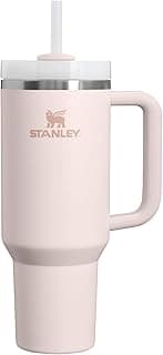 Stanley Quencher H2.0 40oz Rose Quartz Tumbler - Insulated, Leakproof Lid, Lifetime Warranty