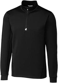 Cutter & Buck Men's DryTec UPF 50+ Moisture-Wicking Traverse Half-Zip Pullover