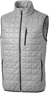 Cutter & Buck Rainier Men's Primaloft Eco Puffer Vest - Lightweight Warmth