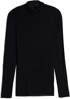 Intimissimi Sheer Modal Cashmere Ultralight Turtleneck Top - Soft & Elegant