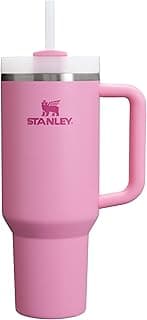 STANLEY 40oz Quencher H2.0 Peony Tumbler: Ice-Cold 24Hrs, FlowState Lid, Cup Holder Fit