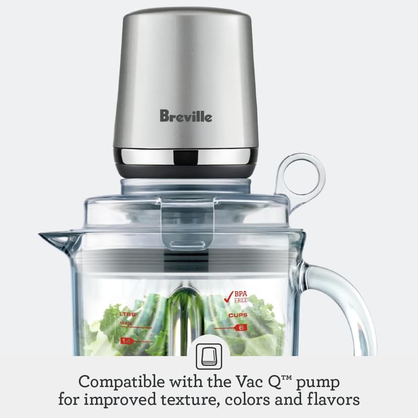 Breville BBL920BSS Super Q Commercial-Grade Home Blender, Brushed Stainless Steel