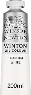 Winsor & Newton Winton Oil Color, 200ml (6.75-oz) Tube, Titanium White