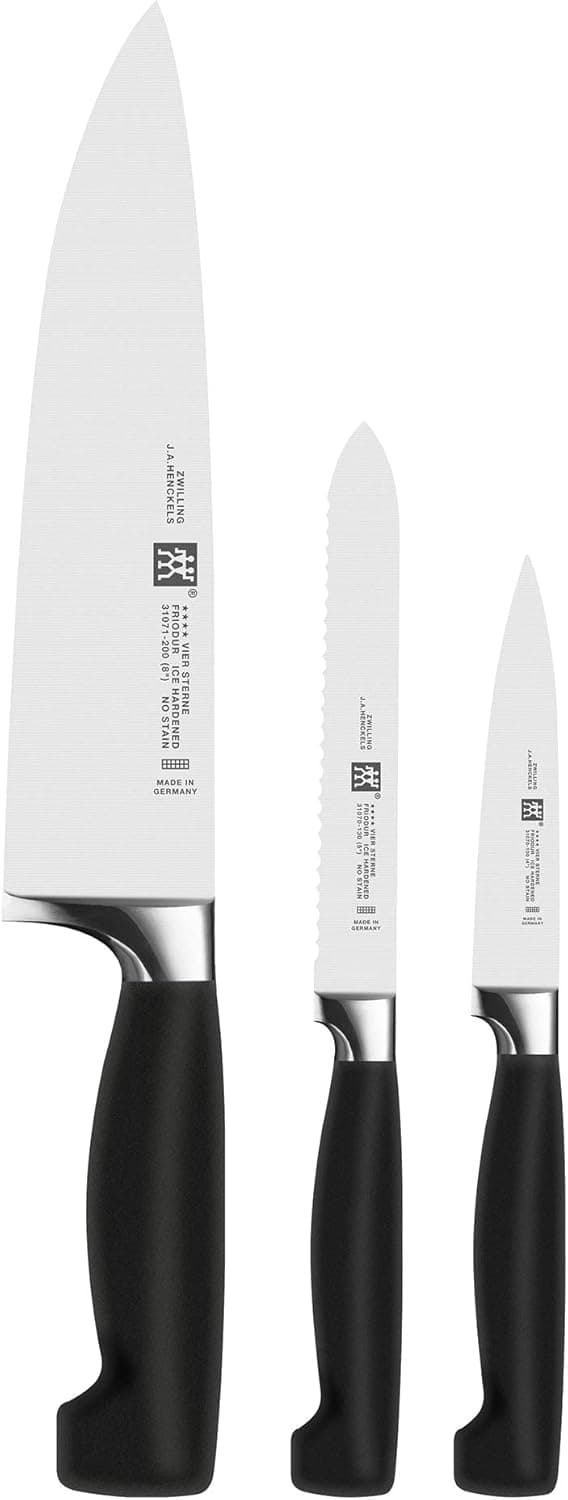 Zwilling J.A. Henckels Four Star 3pc Knife Set