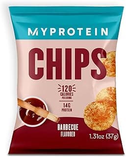 Myprotein BBQ Protein Chips: 14g Protein, 120 Cal, Crunchy 6-Pack
