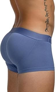 Rounderbum Lift Tech Butt-Lifting Boxer Trunks - Hidden Push-Up for Men, 3 Colors