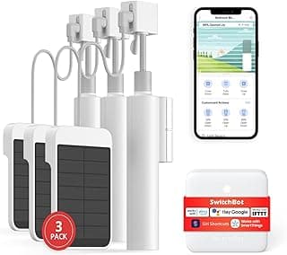 SwitchBot Solar Smart Blinds Tilt 3-Pack + Hub Mini: Alexa/Google/Siri Compatible
