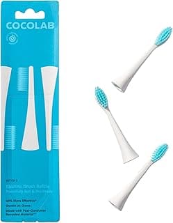 Cocolab Ultra-Soft Sonicare Brush Heads, 3-Pack for Sensitive Gums