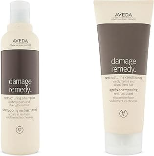 Aveda Damage Remedy Shampoo & Conditioner Duo: Strengthens Hair with Quinoa Protein