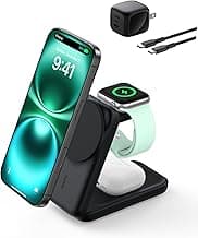 Belkin 3-in-1 Qi2.2 25W Foldable MagSafe Charger for iPhone, Watch, AirPods