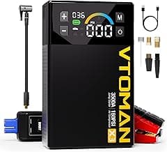 VTOMAN X3 3500A Jump Starter & 160PSI Tire Inflator
