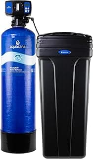 Aquasana SimplySoft 40K Grain Whole House Water Softener - NSF Certified, Salt-Saving