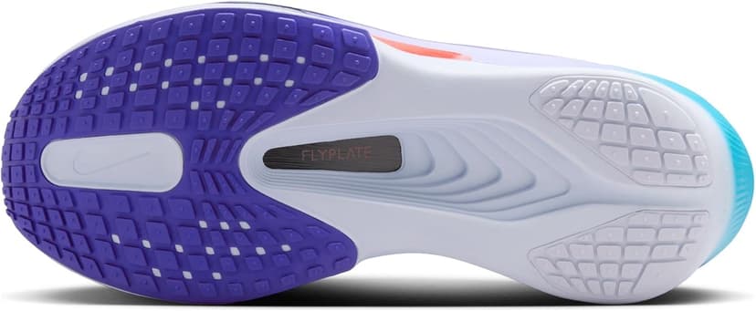 Nike Zoom Fly 6 Women's Road Racing Shoes (FN8455-004, Ghost/Football Grey/Blue Lightning/Blue Void)