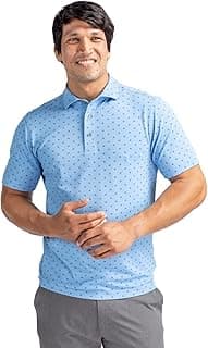 Cutter & Buck Eco Virtue Pique Tile Polo - Recycled Stretch UPF Atlas S