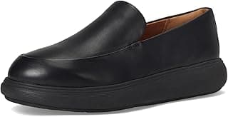 FitFlop Women's iQ-Comff Leather Loafers: Lightweight Cushioning & Slip-Resistant