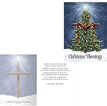 Heaven's Gift Christian Christmas Cards Set of 20 w/ Envelopes & John 3:16