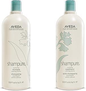 Aveda Shampure Silicone-Free Shampoo & Conditioner Liter Duo for Fine-Medium Hair