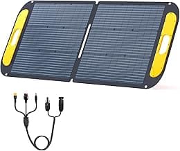 VTOMAN 110W Foldable Solar Panel: 23% Efficiency, IP67, Kickstands for Camping (VS110)