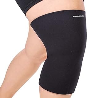 Plus-Size 3XL Wide Neoprene Knee Sleeve for Arthritis Pain Relief